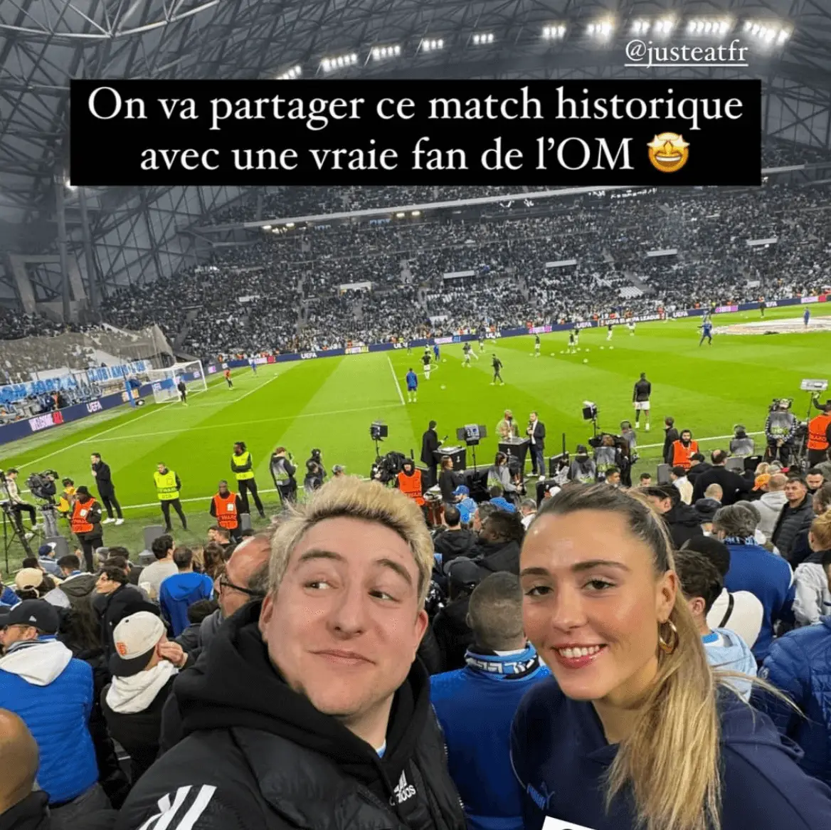 Activation de partenariat Just Eat x UEFA_524