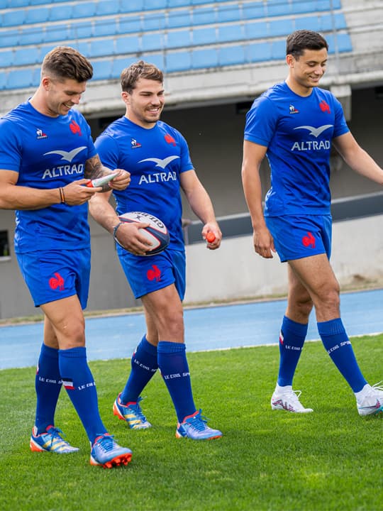 Activation du XV de France avec Puressentiel